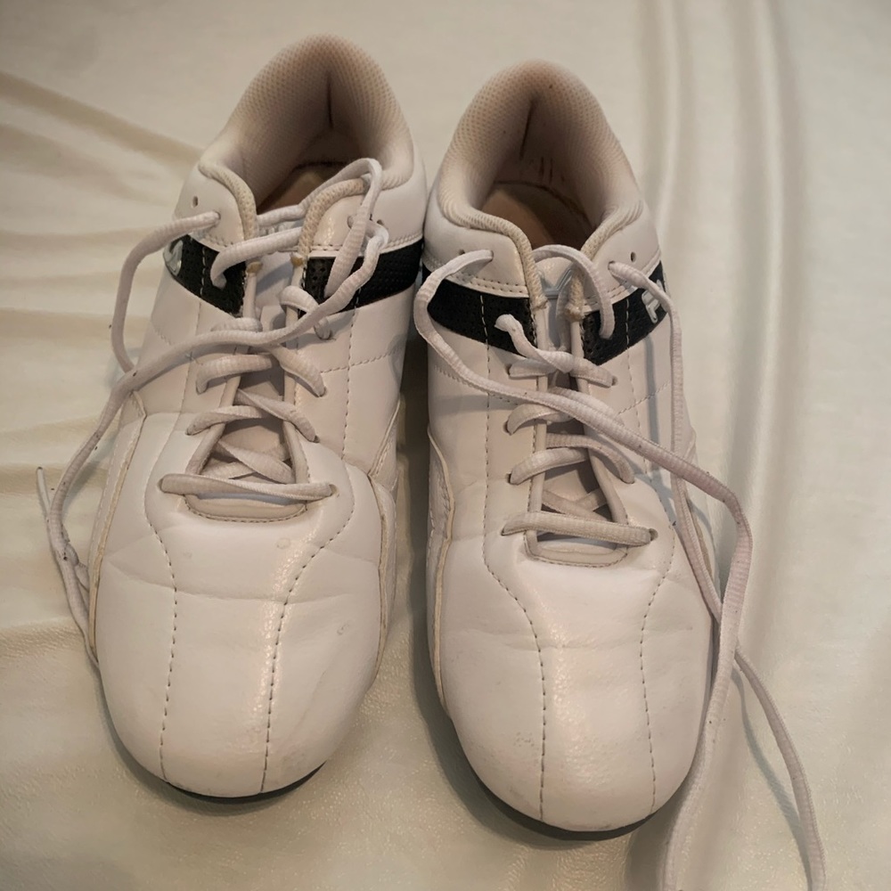 Fila sneakers, white with black trim